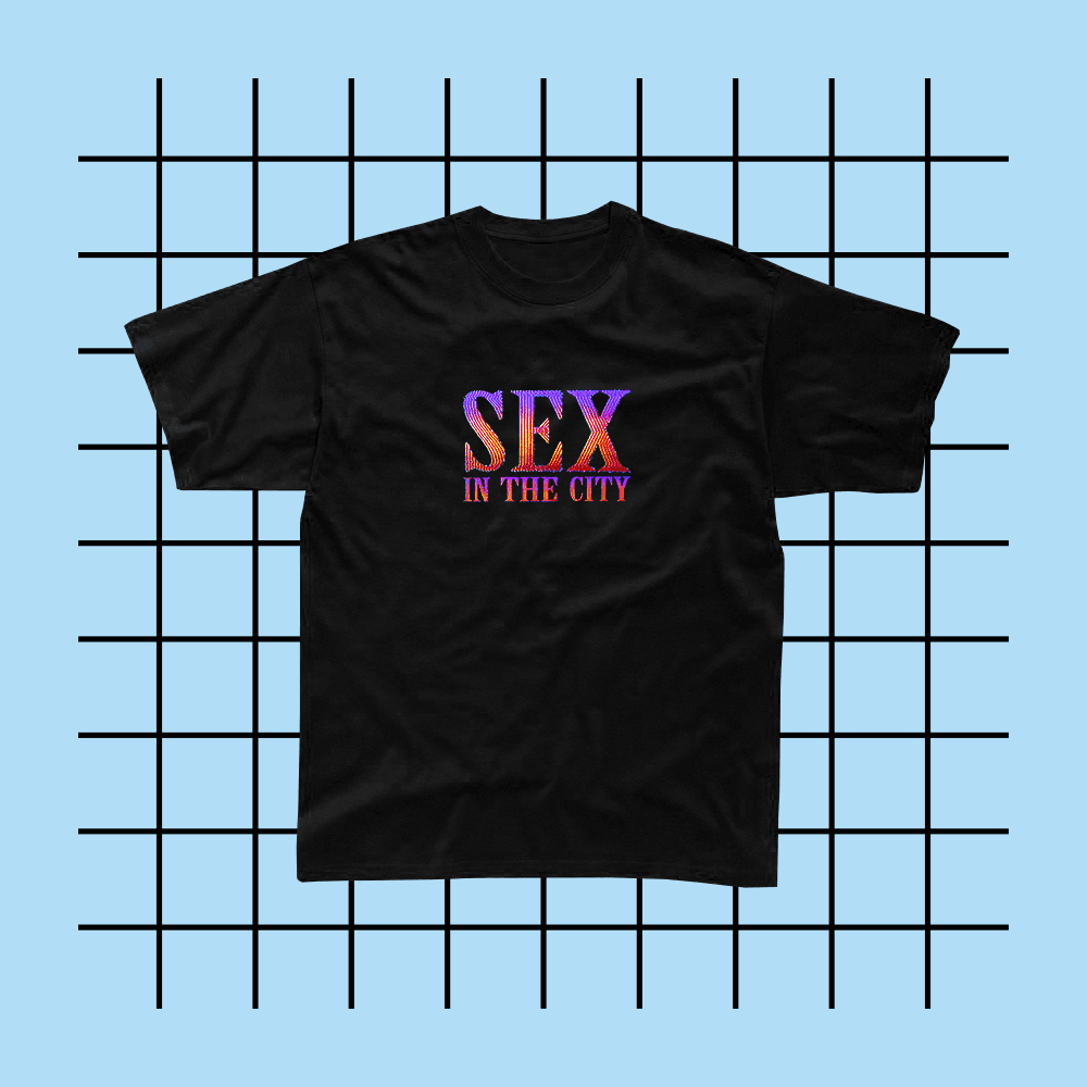 T-shirt | Sex in The City noir Lorenzo