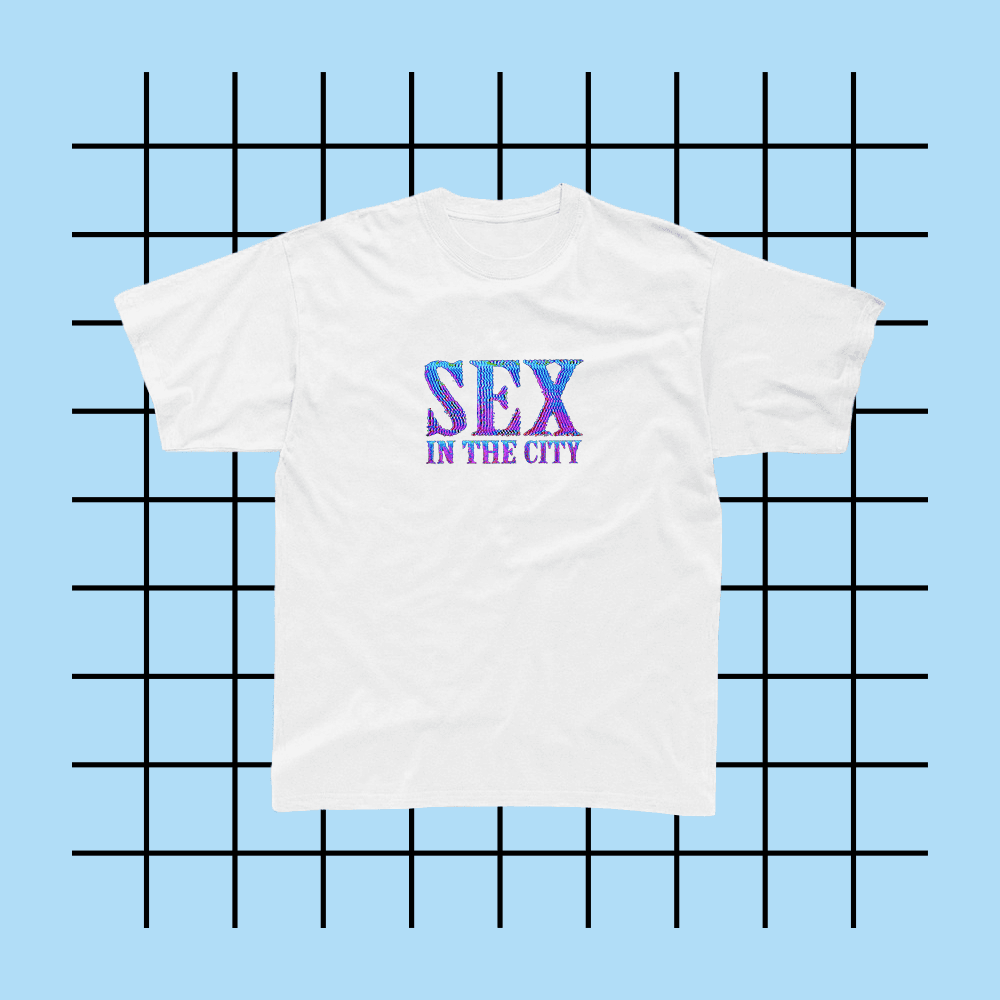 T-shirt | Sex In The City blanc Lorenzo